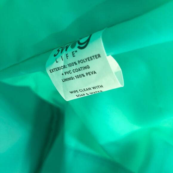 Swig Loopi Camouflage Grey White Teal Tote Bag Easy Wipe Clean Swim Beach Fun - Picture 4 of 6